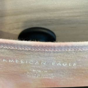 American Eagle Pastel Tie-Dye Crop Top